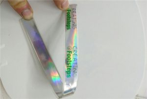 रंगीन रिबन A1 आकार के यूवी प्रिंटर WER-EP6090UV द्वारा मुद्रित